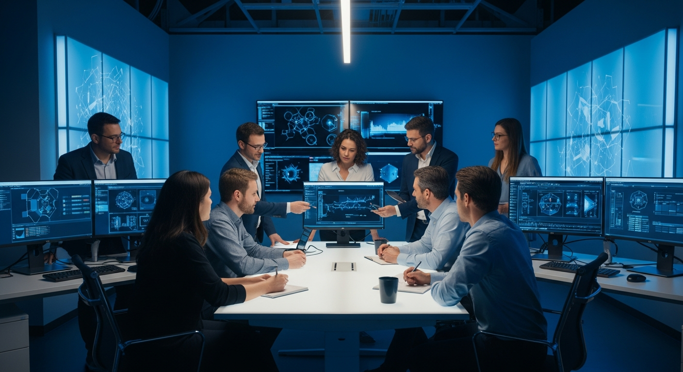 Team working together